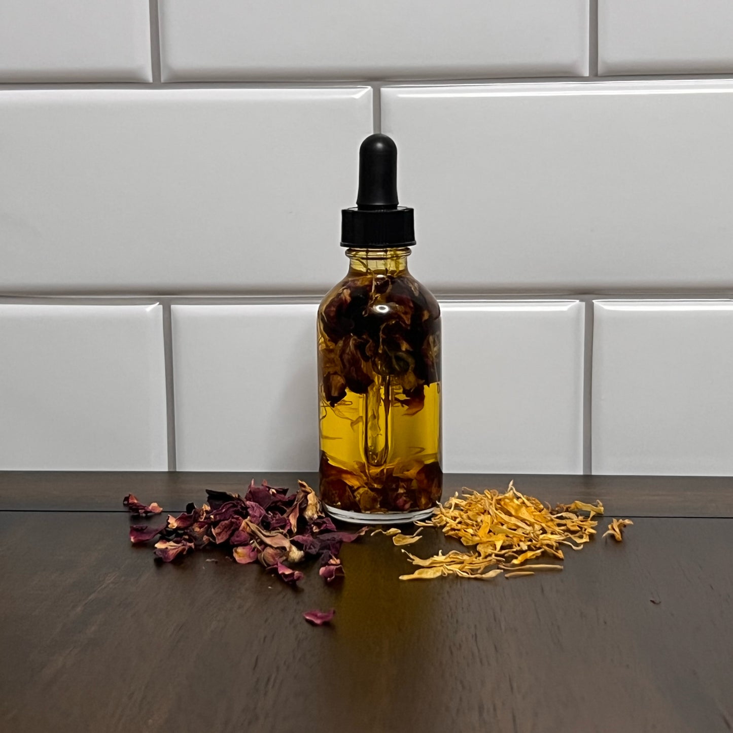 Rose and Calendula Infused Body Oil